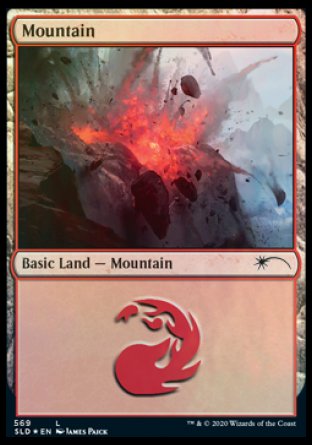 Mountain (Smashing) (569) [Secret Lair Drop Promos] | Boutique FDB TCG