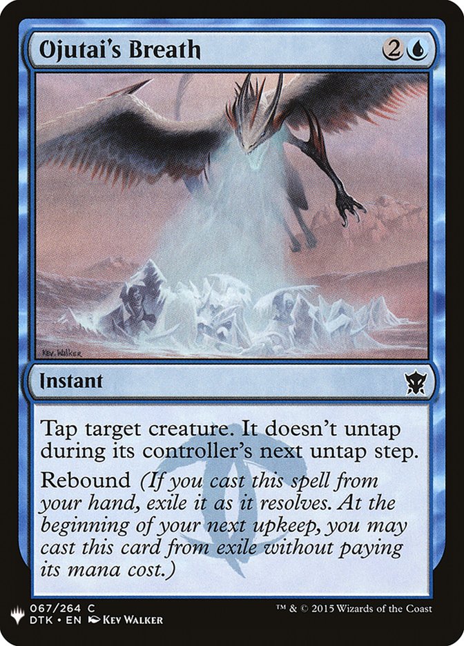 Ojutai's Breath [Mystery Booster] | Boutique FDB TCG