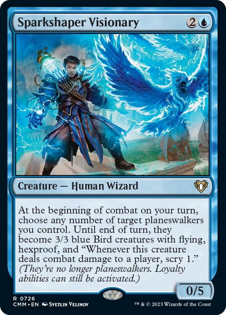 Sparkshaper Visionary [Commander Masters] | Boutique FDB TCG
