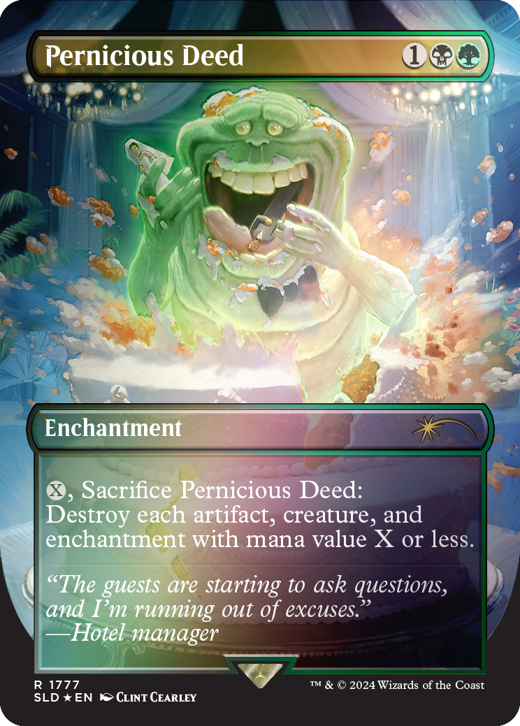 Pernicious Deed (Rainbow Foil) [Secret Lair Drop Series] | Boutique FDB TCG