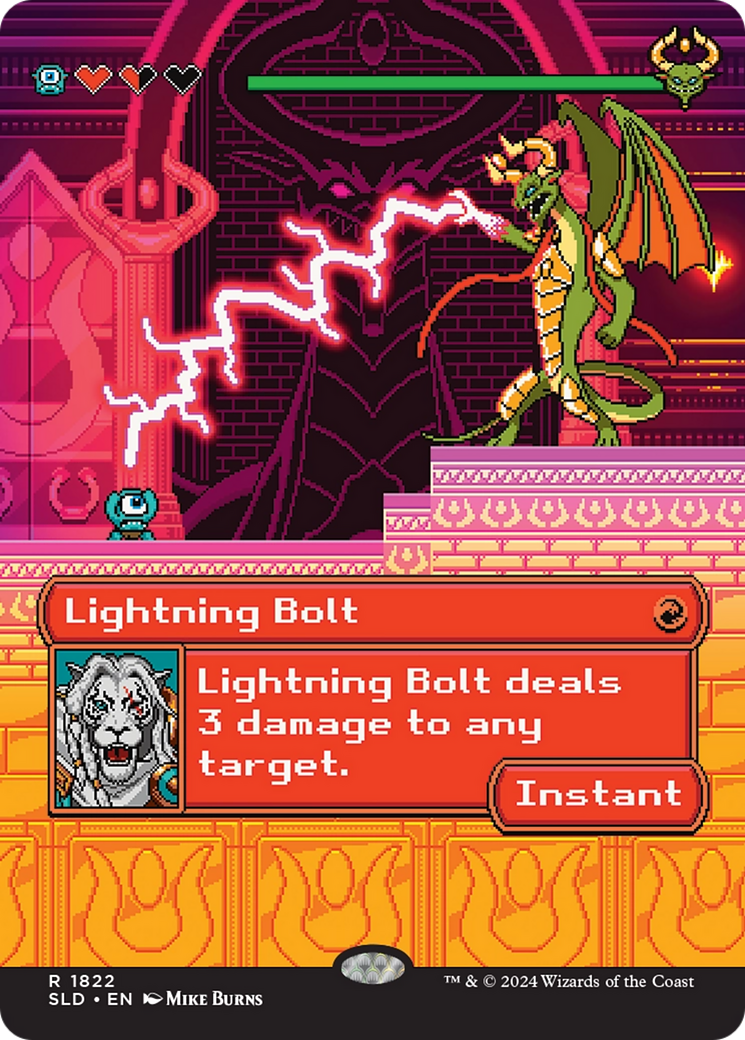 Lightning Bolt (1822) [Secret Lair Drop Series] | Boutique FDB TCG