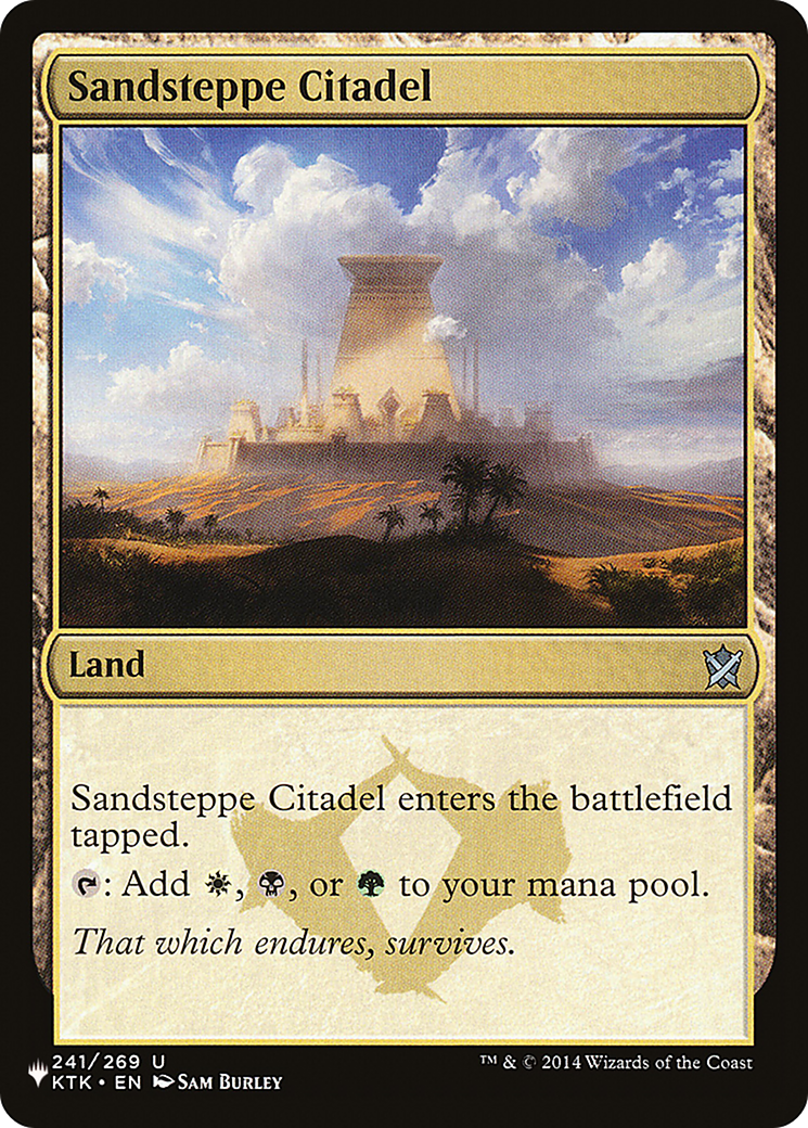 Sandsteppe Citadel [Secret Lair: From Cute to Brute] | Boutique FDB TCG