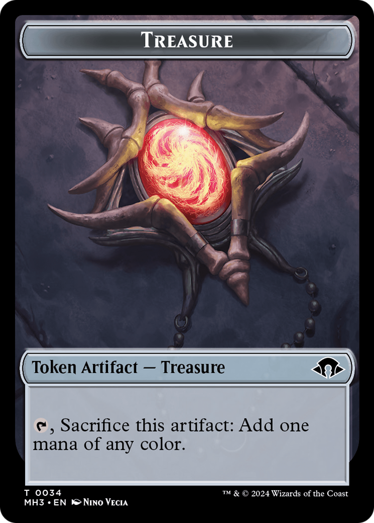 Treasure Token [Modern Horizons 3 Tokens] | Boutique FDB TCG