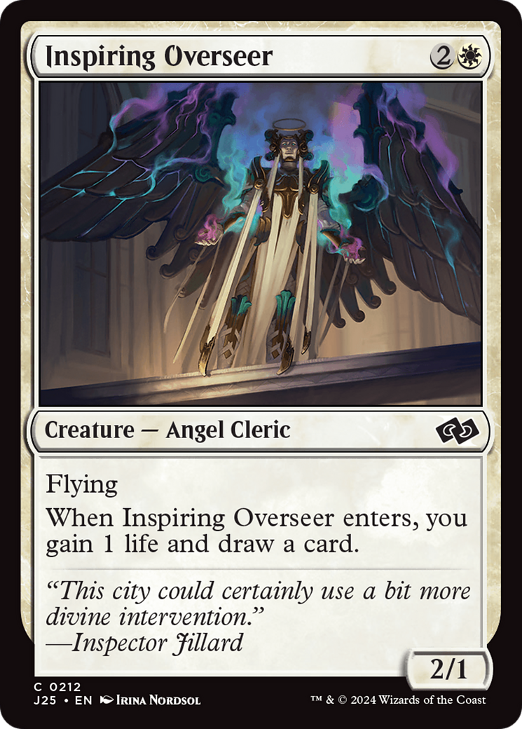 Inspiring Overseer [Foundations Jumpstart] | Boutique FDB TCG