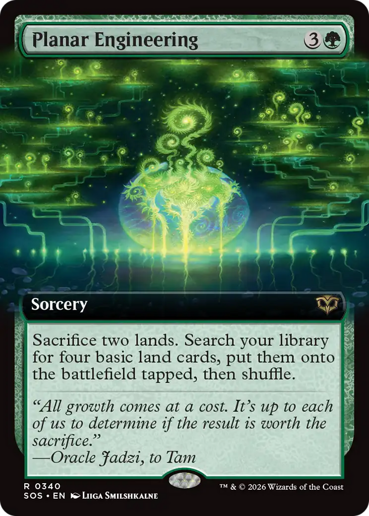 Planar Engineering (Extended Art) [Secrets of Strixhaven] | Boutique FDB TCG
