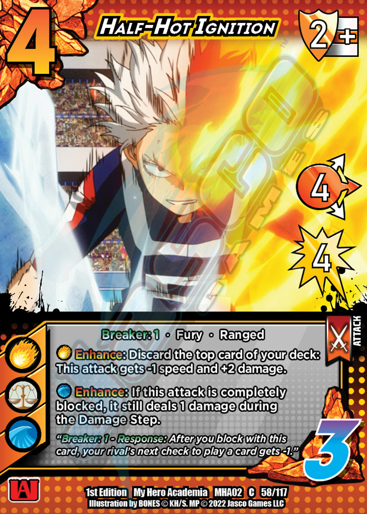 Half-Hot Ignition [Crimson Rampage] | Boutique FDB TCG