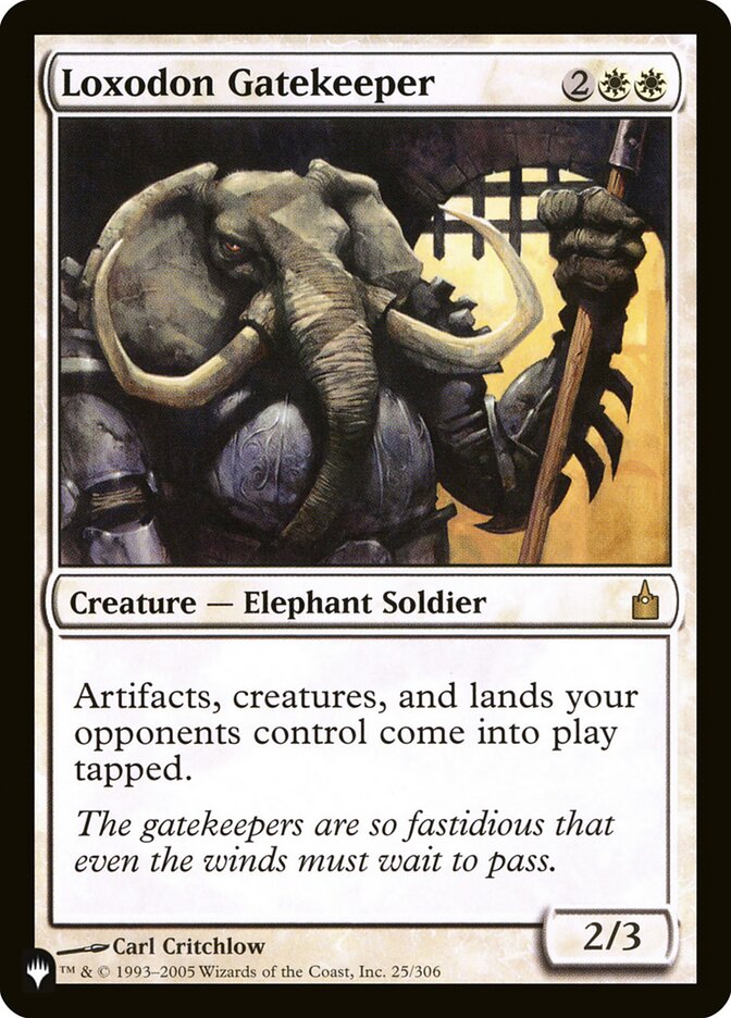 Loxodon Gatekeeper [The List] | Boutique FDB TCG