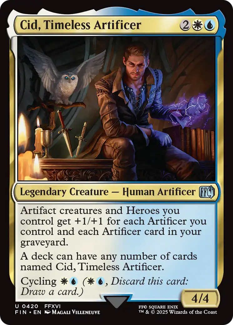 Cid, Timeless Artificer (0420) [FINAL FANTASY] | Boutique FDB TCG