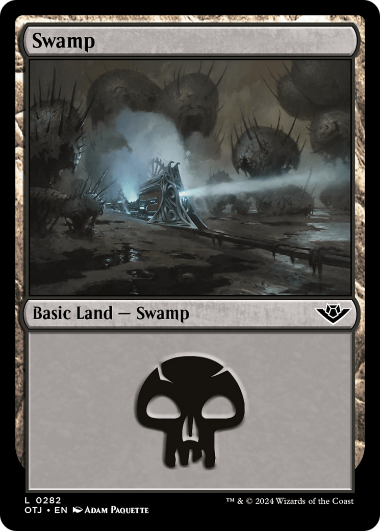 Swamp (0282) [Outlaws of Thunder Junction] | Boutique FDB TCG