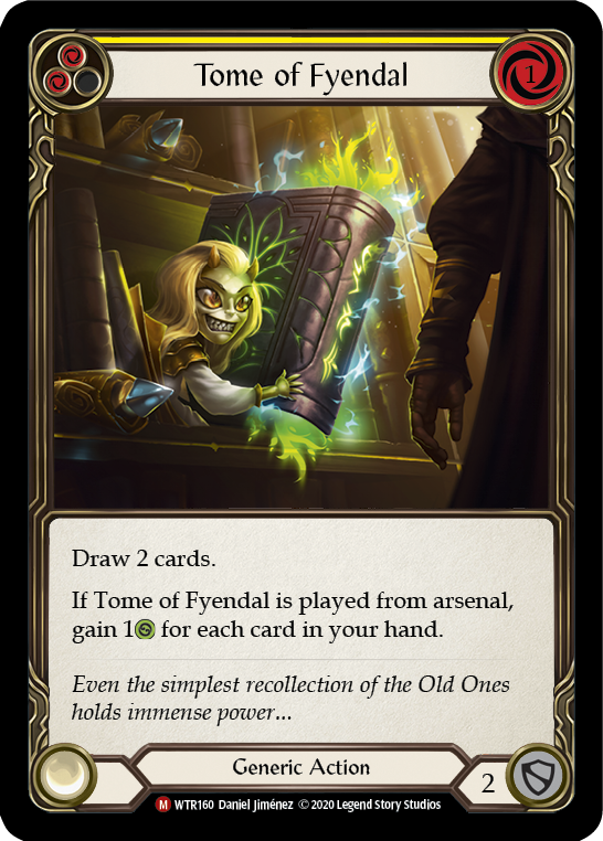 Tome of Fyendal [U-WTR160] (Welcome to Rathe Unlimited)  Unlimited Normal | Boutique FDB TCG