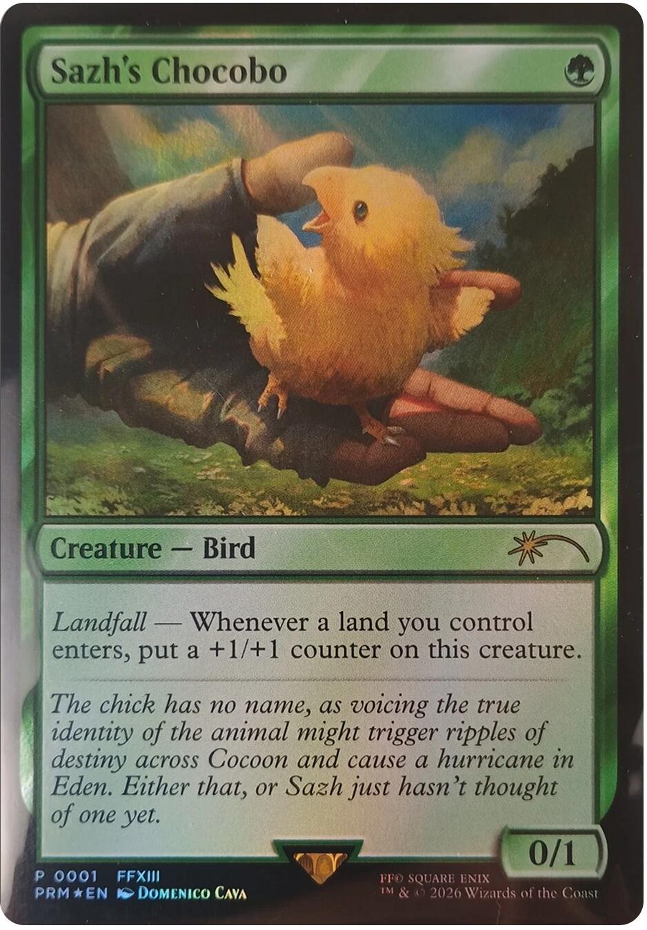 Sazh's Chocobo [FINAL FANTASY Promos] | Boutique FDB TCG