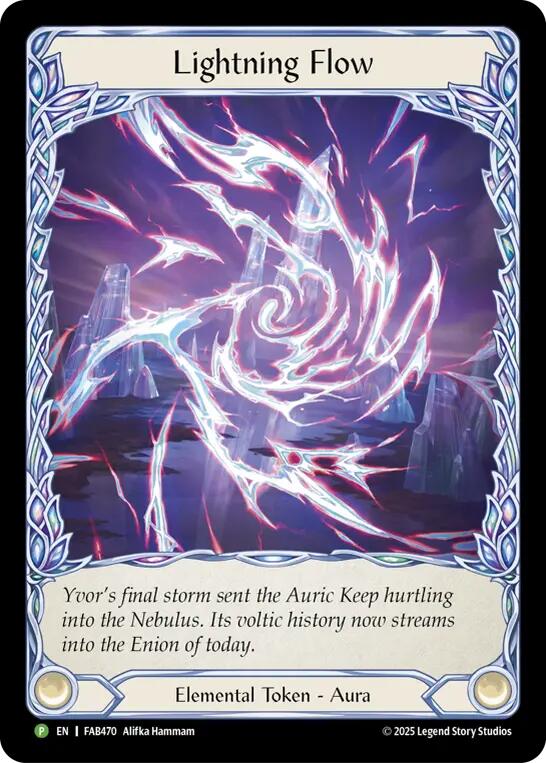 Lightning Flow [FAB470] (Promo)  Rainbow Foil | Boutique FDB TCG