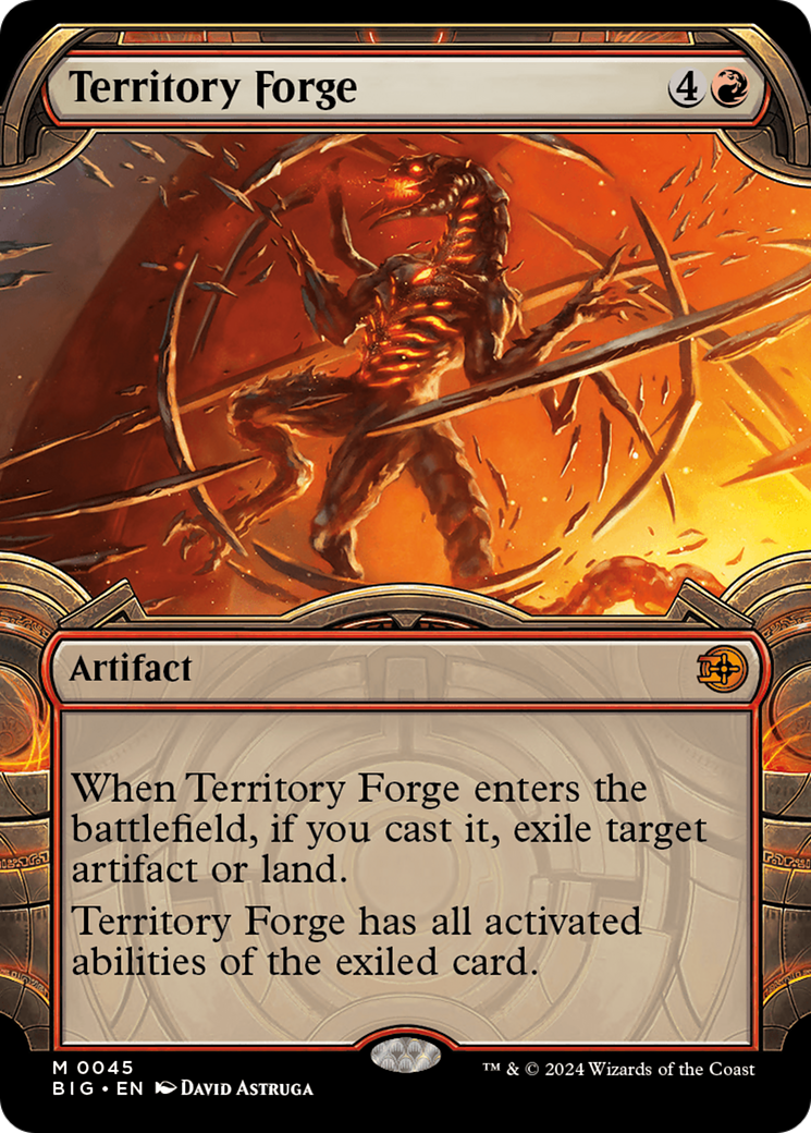 Territory Forge (Showcase) [Outlaws of Thunder Junction: The Big Score] | Boutique FDB TCG