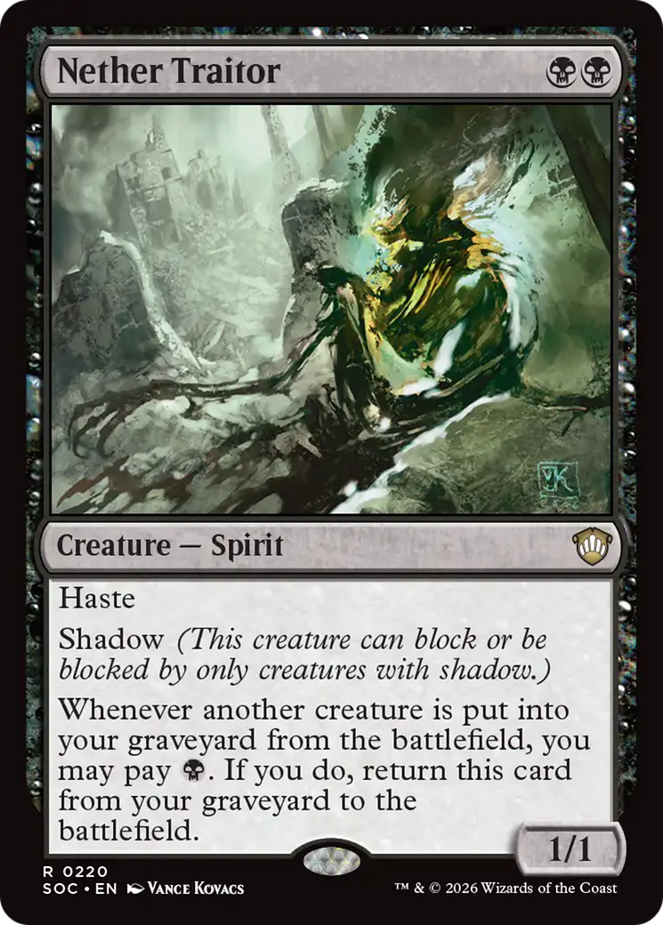 Nether Traitor [Secrets of Strixhaven Commander] | Boutique FDB TCG