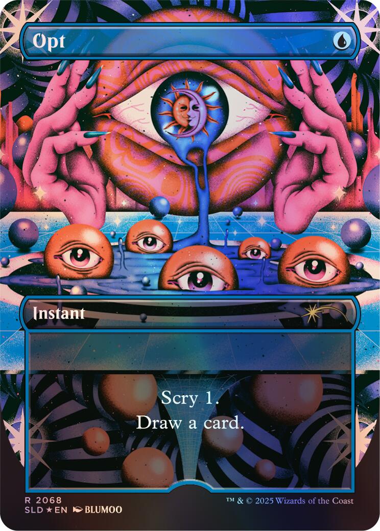 Opt (2068) (Rainbow Foil) [Secret Lair Drop Series] | Boutique FDB TCG