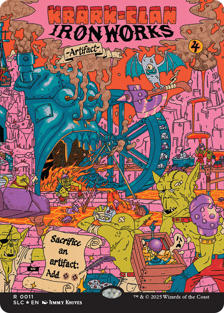 Krark-Clan Ironworks (Halo Foil) [Secret Lair Countdown Kit] | Boutique FDB TCG