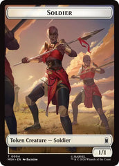 Soldier // Copy Double-Sided Token [Marvel Super Heroes Commander Tokens] | Boutique FDB TCG