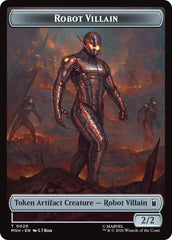 Hero // Robot Villain Double-Sided Token [Marvel Super Heroes Tokens] | Boutique FDB TCG