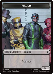 Villain // Treasure Double-Sided Token [Marvel Super Heroes Tokens] | Boutique FDB TCG