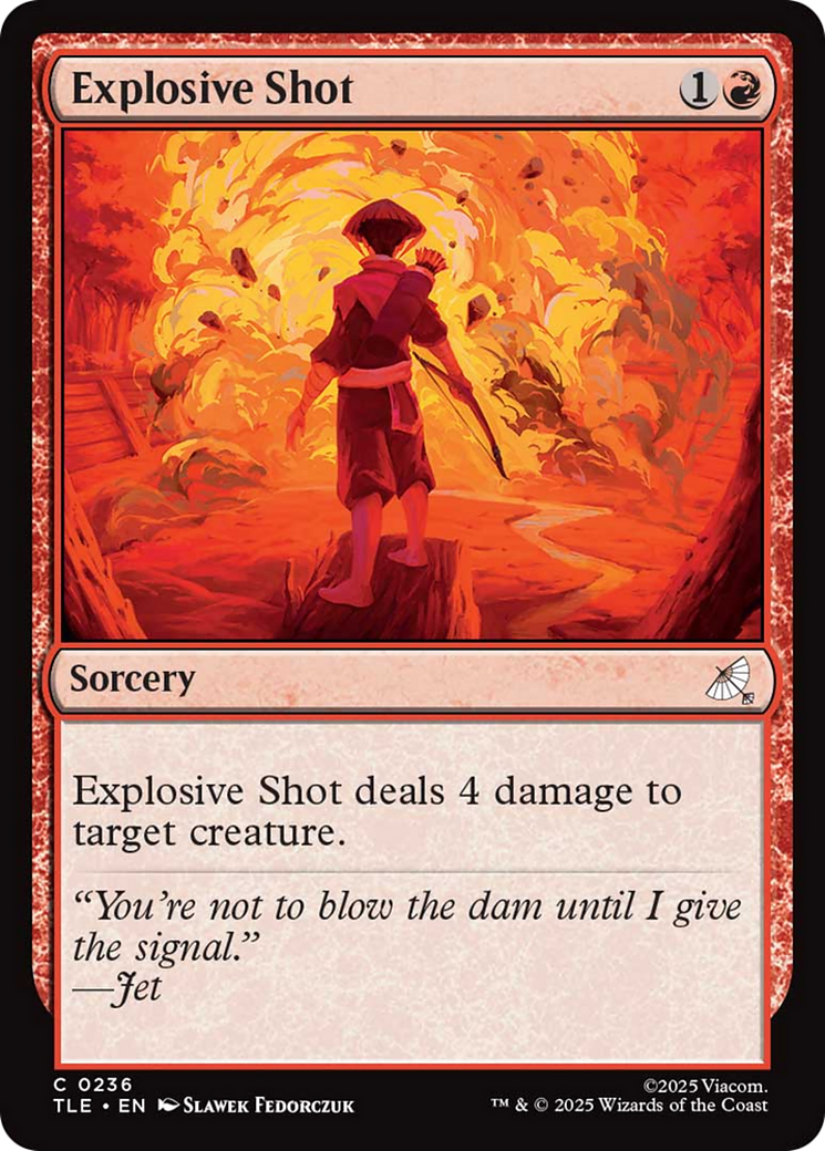 Explosive Shot [Avatar: The Last Airbender: Eternal-Legal] | Boutique FDB TCG