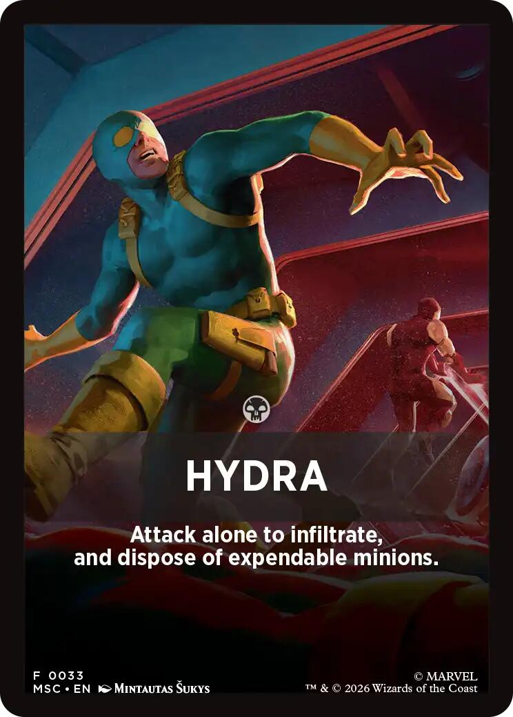 Hydra Theme Card [Marvel Super Heroes Commander] | Boutique FDB TCG