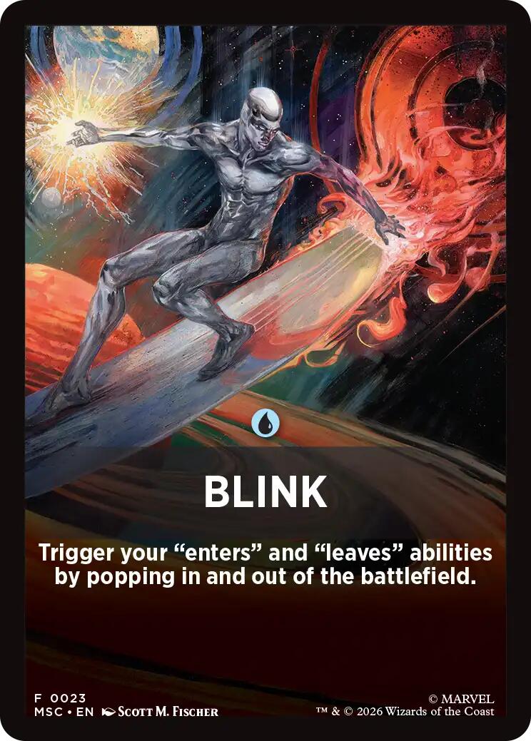 Blink Theme Card [Marvel Super Heroes Commander] | Boutique FDB TCG