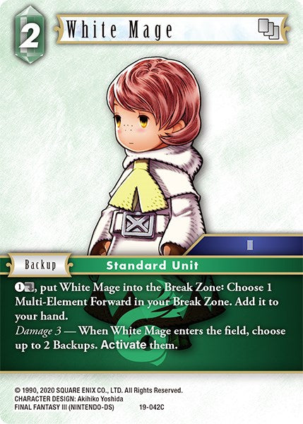 White Mage [From Nightmares] | Boutique FDB TCG