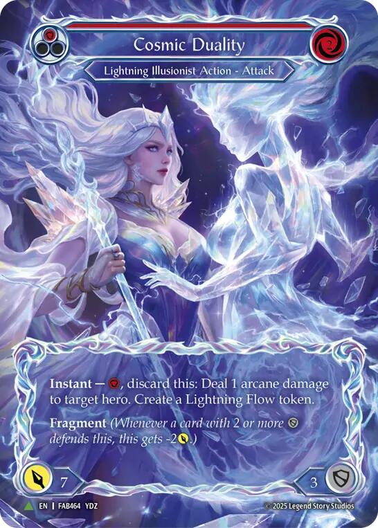 Cosmic Duality (Marvel Cold Foil) [FAB464] (Promo)  Cold Foil | Boutique FDB TCG