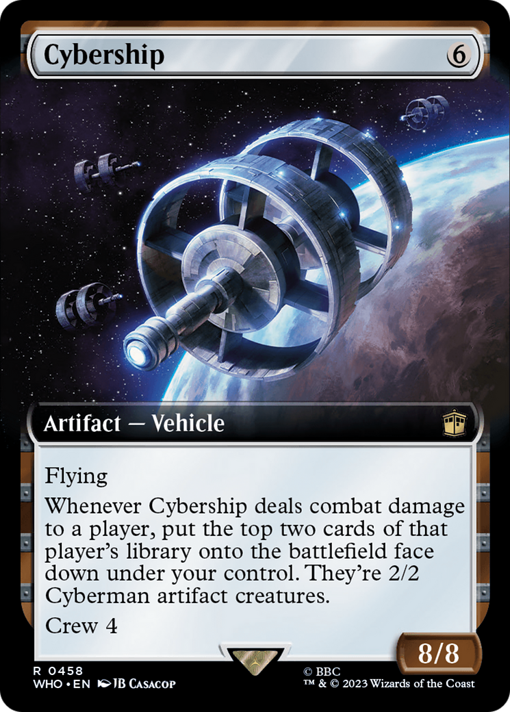 Cybership (Extended Art) [Doctor Who] | Boutique FDB TCG