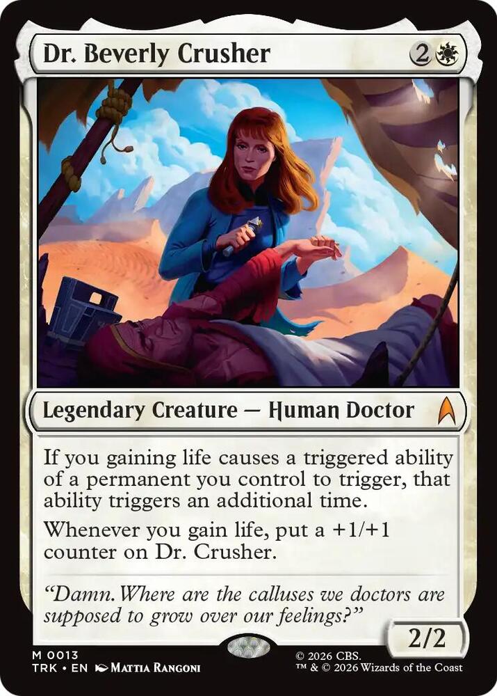 Dr. Beverly Crusher (13) [Star Trek] | Boutique FDB TCG