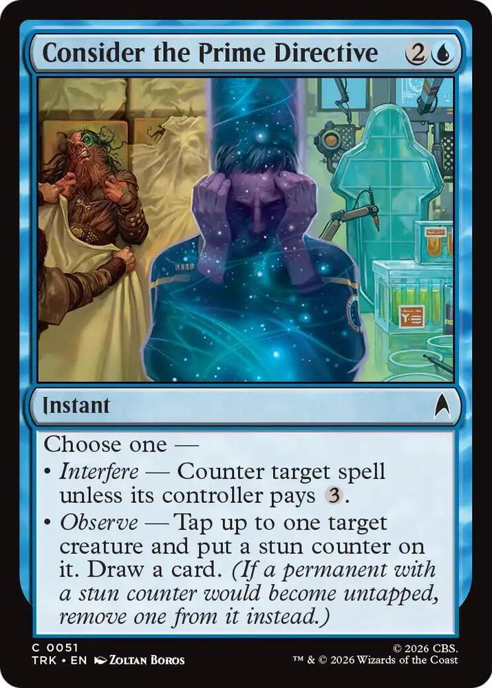 Consider the Prime Directive (51) [Star Trek] | Boutique FDB TCG