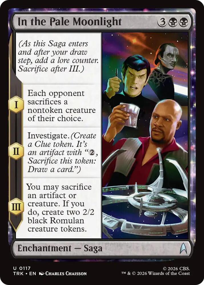 In the Pale Moonlight (117) [Star Trek] | Boutique FDB TCG