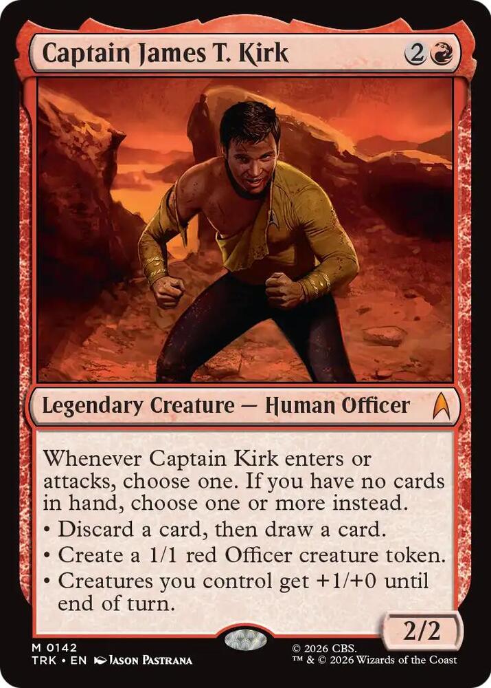 Captain James T. Kirk (142) [Star Trek] | Boutique FDB TCG