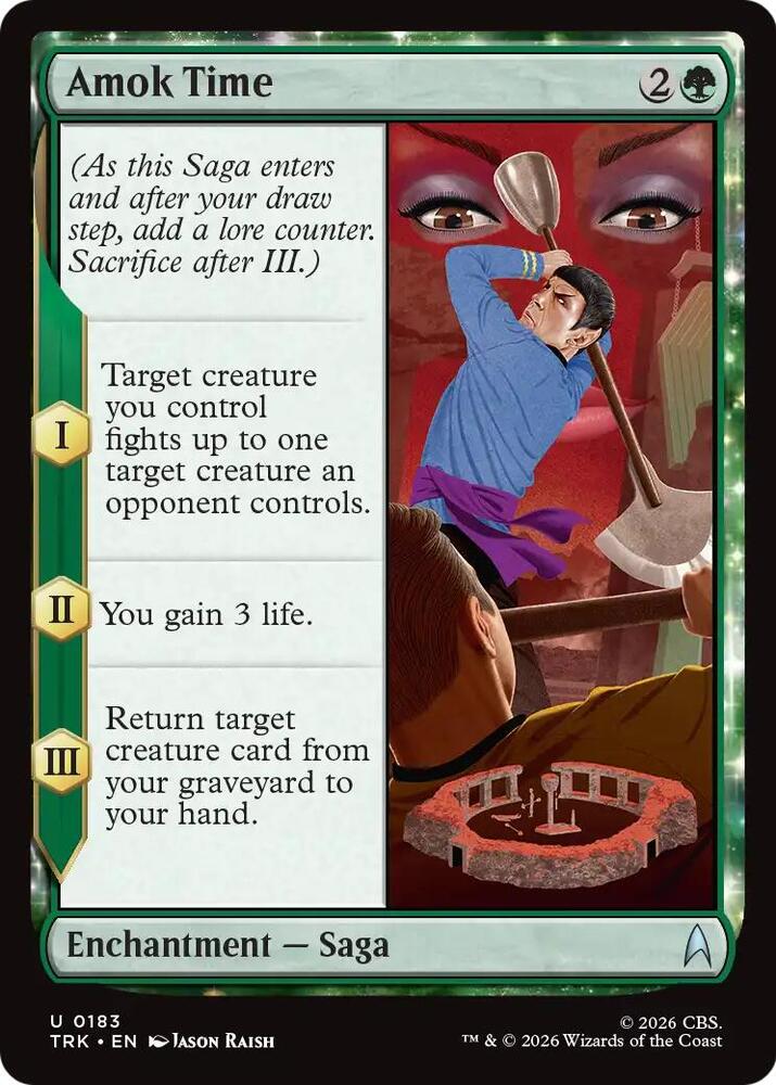 Amok Time (183) [Star Trek] | Boutique FDB TCG