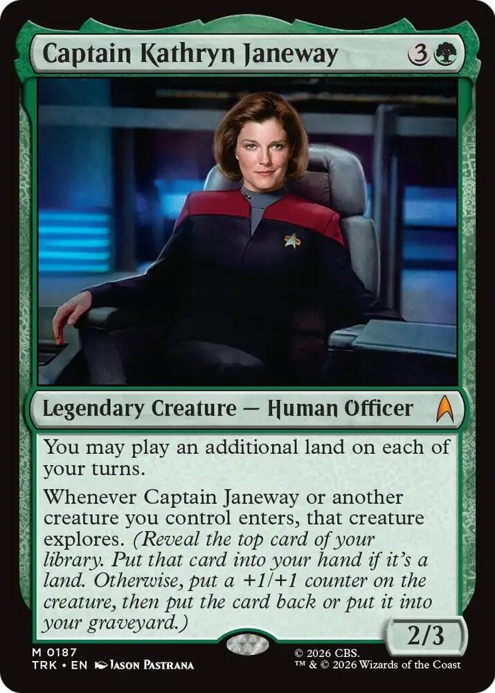 Captain Kathryn Janeway (187) [Star Trek] | Boutique FDB TCG