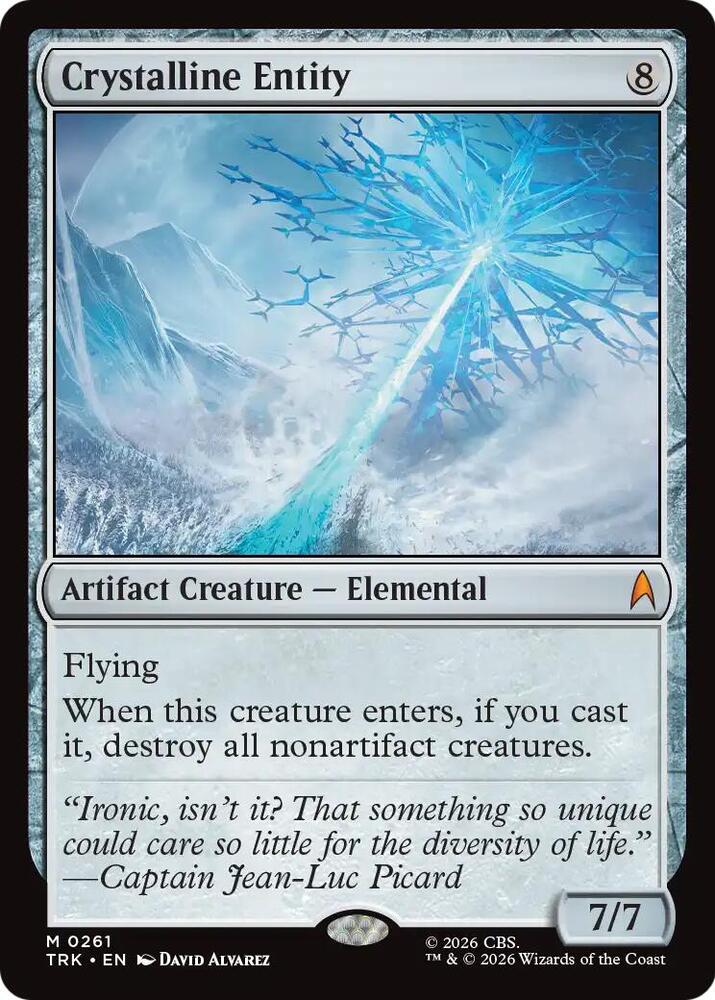Crystalline Entity (261) [Star Trek] | Boutique FDB TCG