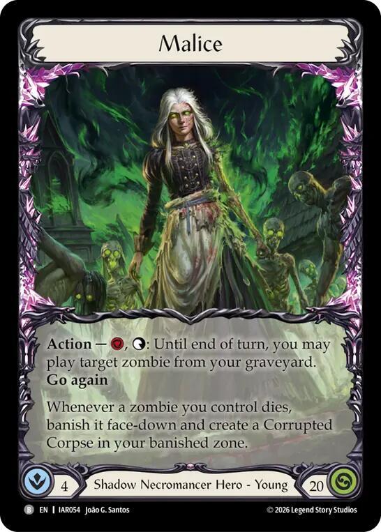 Malice (IAR054) [Usurp the Shadow Throne] | Boutique FDB TCG