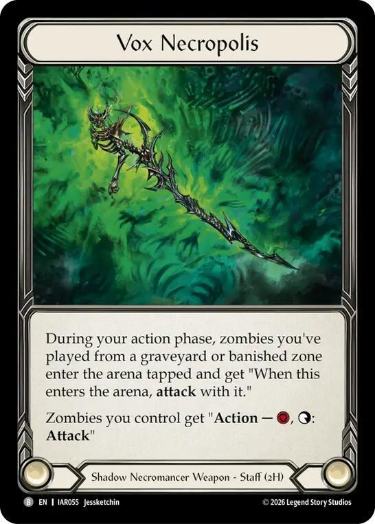 Vox Necropolis (IAR055) [Usurp the Shadow Throne] | Boutique FDB TCG