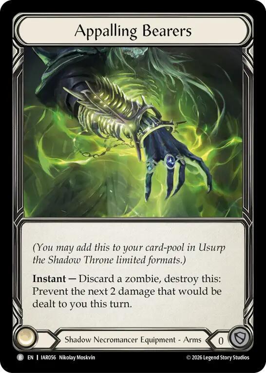 Appalling Bearers (IAR056) [Usurp the Shadow Throne] | Boutique FDB TCG