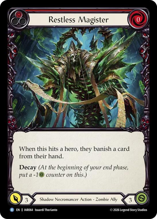 Restless Magister (IAR064) [Usurp the Shadow Throne] | Boutique FDB TCG