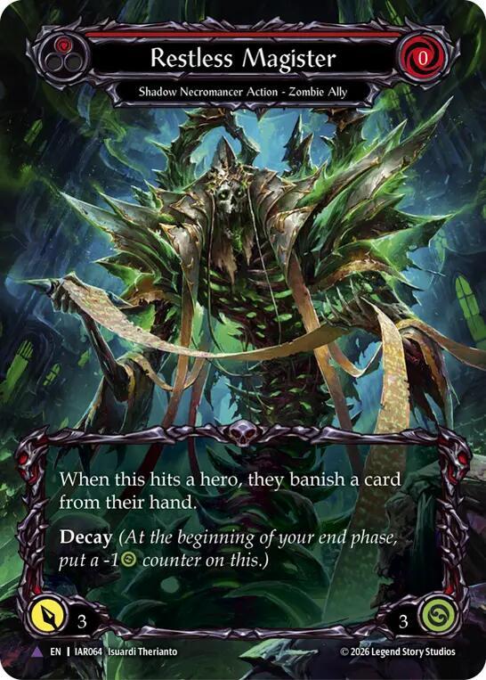 Restless Magister (Marvel) (IAR064) [Usurp the Shadow Throne] | Boutique FDB TCG