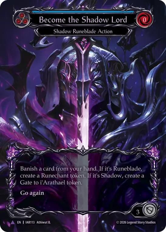 Become the Shadow Lord (Marvel) (IAR113) [Usurp the Shadow Throne] | Boutique FDB TCG