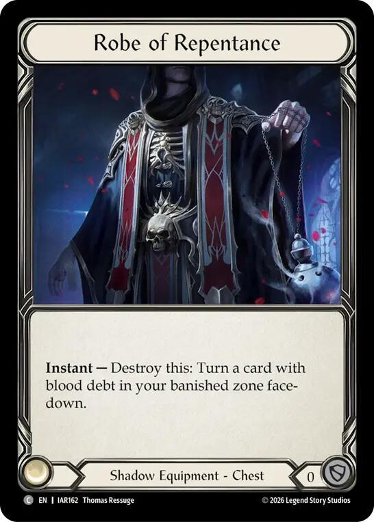 Robe of Repentance (IAR162) [Usurp the Shadow Throne] | Boutique FDB TCG