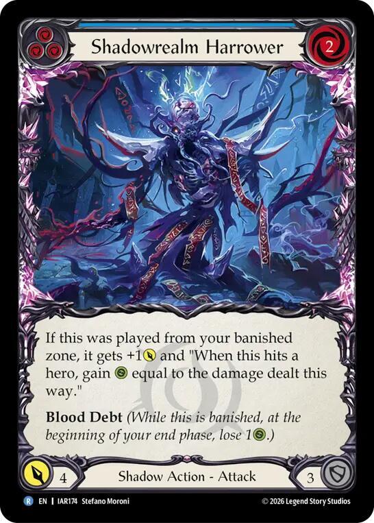 Shadowrealm Harrower (IAR174) [Usurp the Shadow Throne] | Boutique FDB TCG