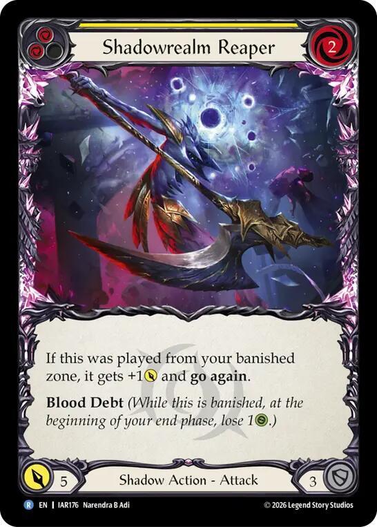 Shadowrealm Reaper (IAR176) [Usurp the Shadow Throne] | Boutique FDB TCG