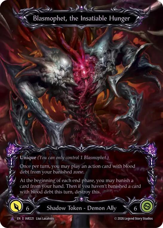 Blasmophet, the Insatiable Hunger (Marvel) (IAR221) [Usurp the Shadow Throne] | Boutique FDB TCG