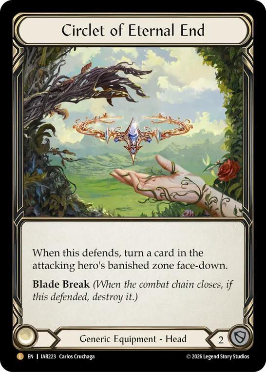 Circlet of Eternal End (IAR223) [Usurp the Shadow Throne] | Boutique FDB TCG