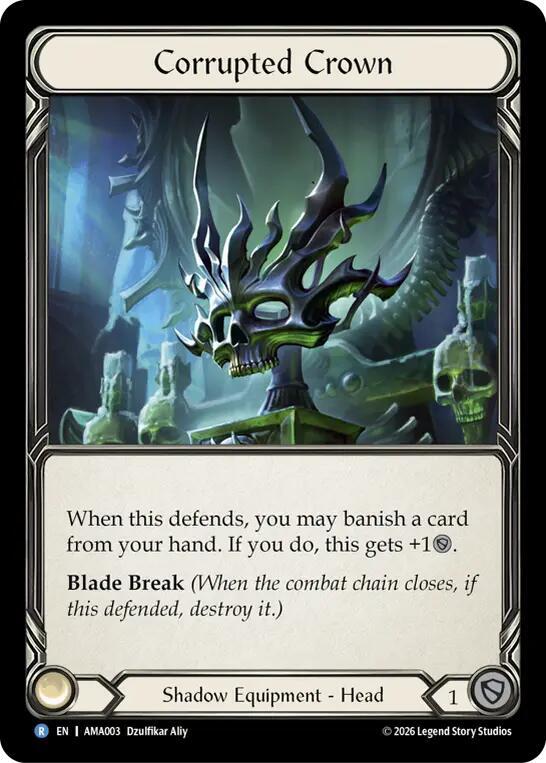 Corrupted Crown (AMA003) [Armory Deck: Malice] | Boutique FDB TCG