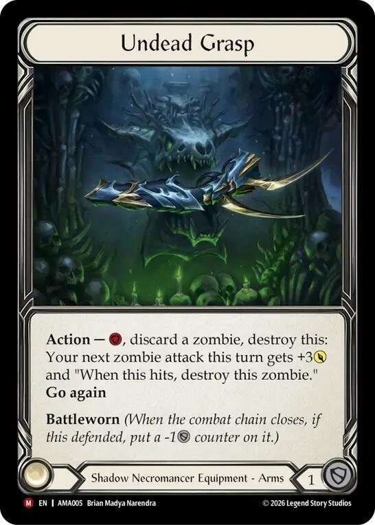 Undead Grasp (AMA005) [Armory Deck: Malice] | Boutique FDB TCG