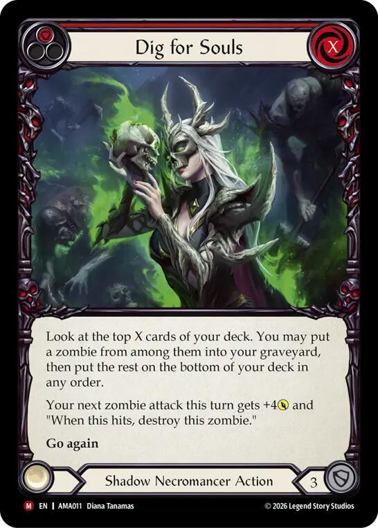 Dig for Souls (Red) (AMA011) [Armory Deck: Malice] | Boutique FDB TCG
